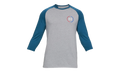 Freedom United Utility Tee "Steel Light Heather / Petrol Blue" 1330080 035
