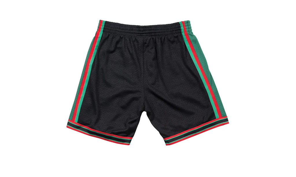 NBA Christmas Swingman Shorts "1993 Golden State Warriors - Black" SMSHNG18809 GSWBLCK193