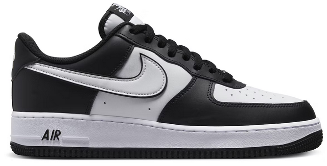 Force 1 White Swoosh Panda (GS)