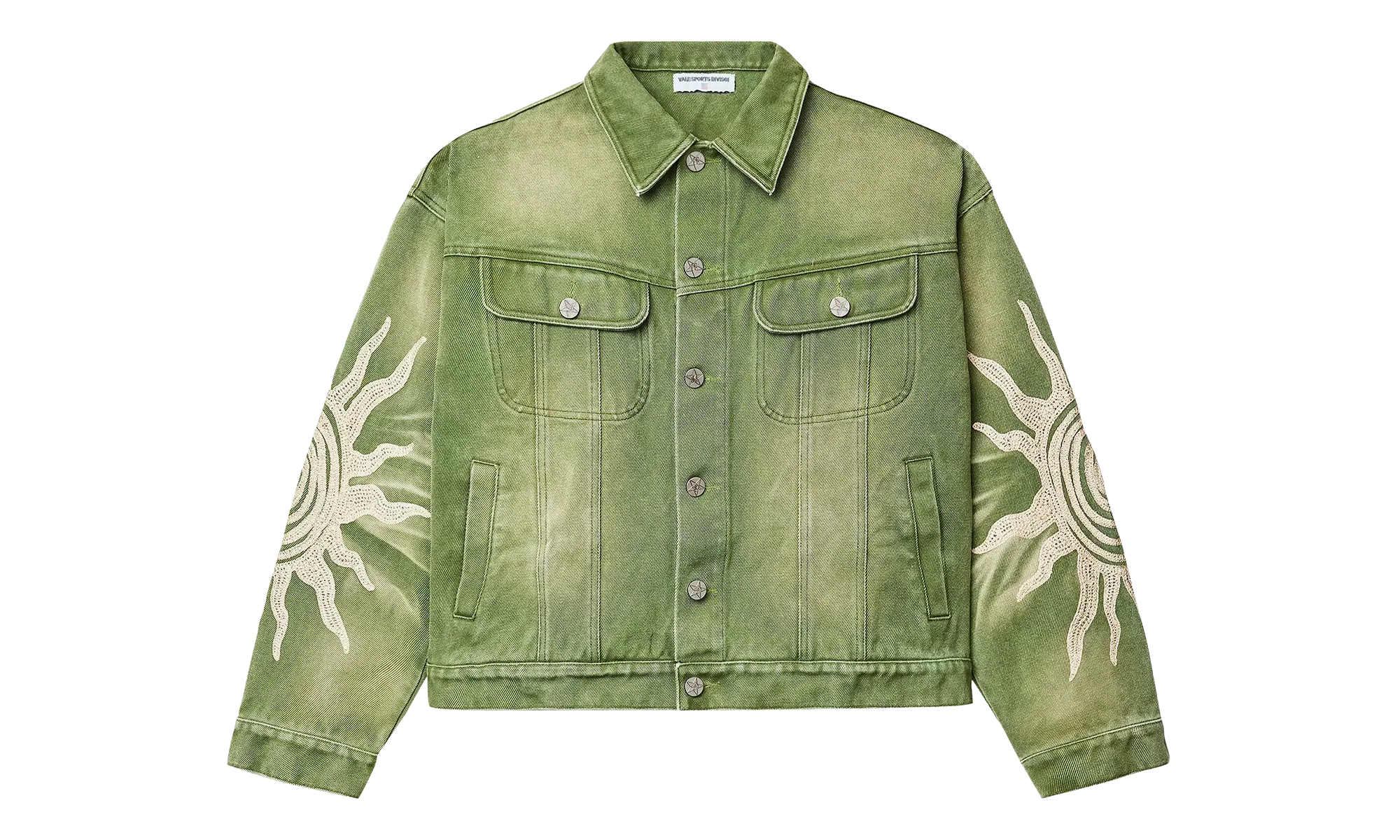 Forest Sun Jacket "Distressed Green" VALE 12 008 GN