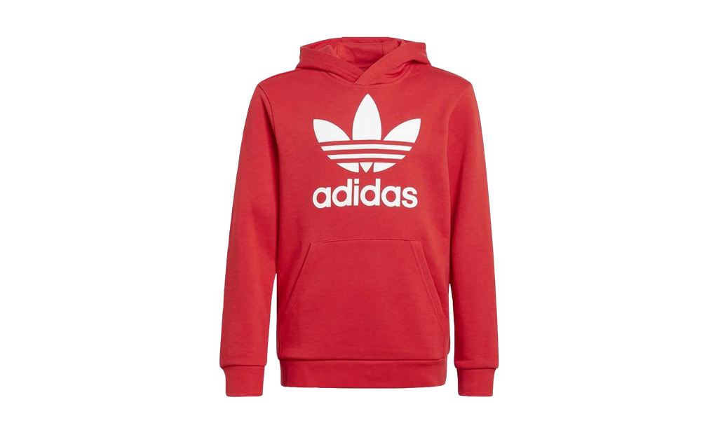 Originals Trefoil Hoodie GS "BETTER SCARLET" IJ7201