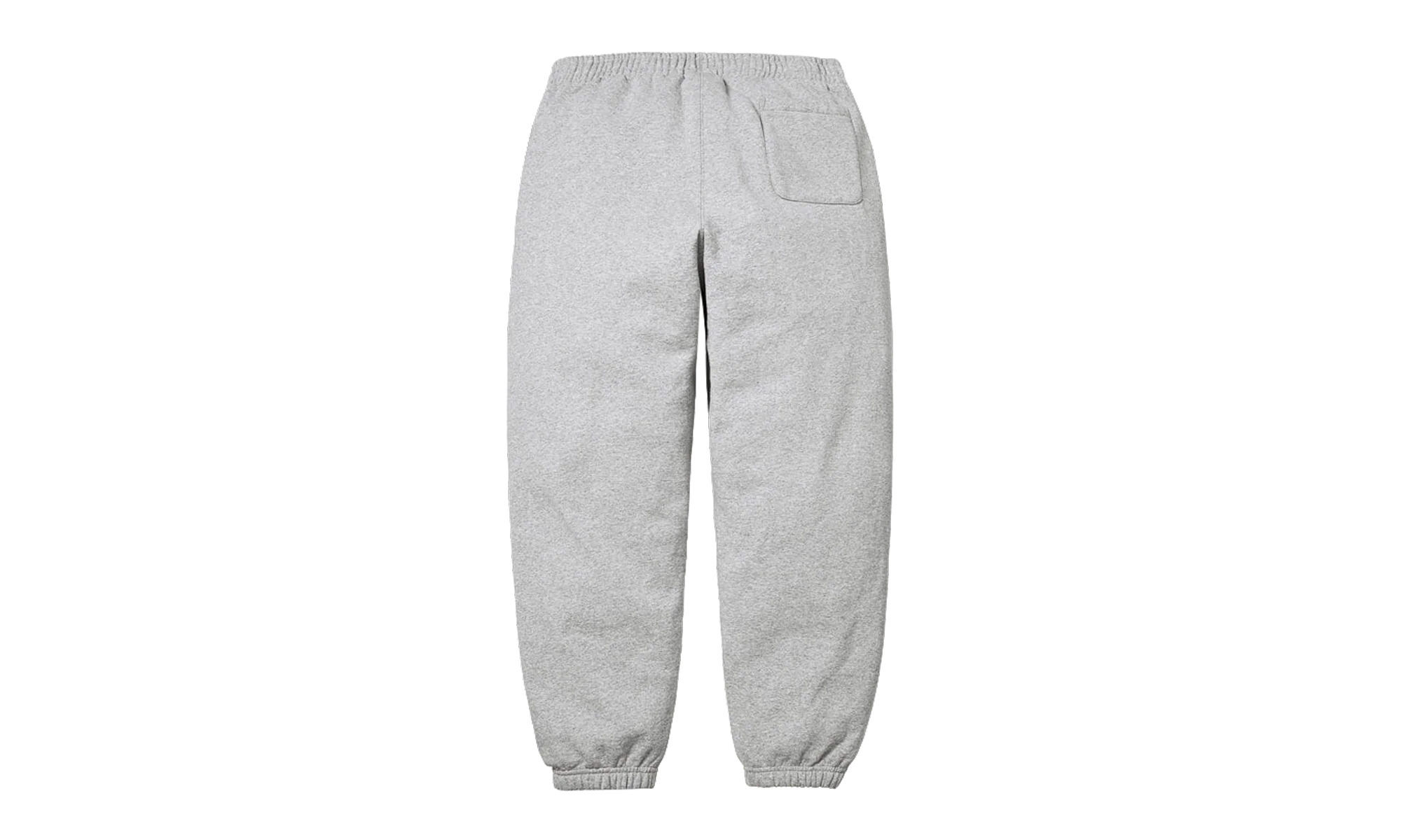 Satin Appliqué Sweatpant "SS26 - Grey" SU27514