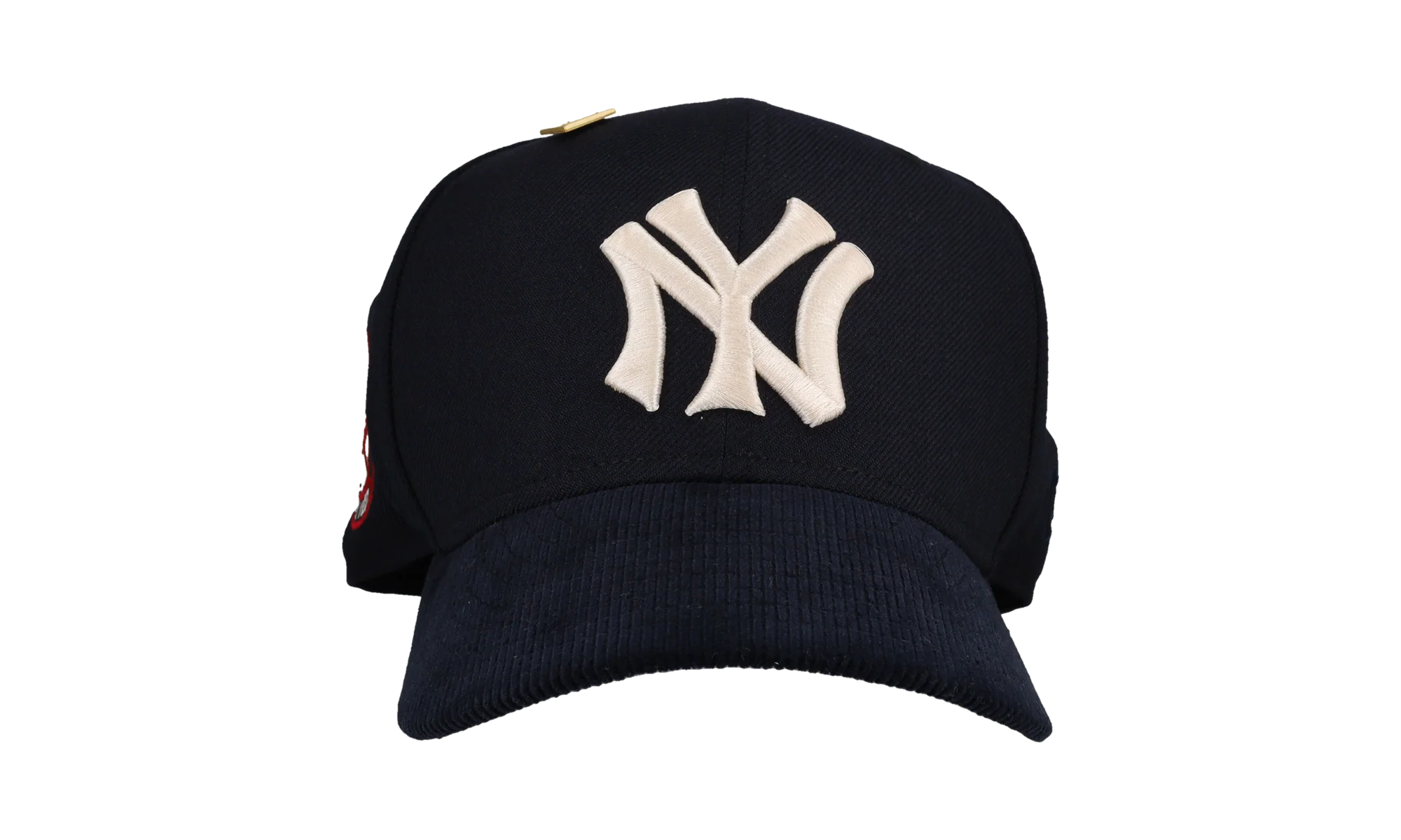 59FIFTY New York Yankees 50th Anniversary Fitted Hat "Black / Navy - Corduroy Visor" NE273