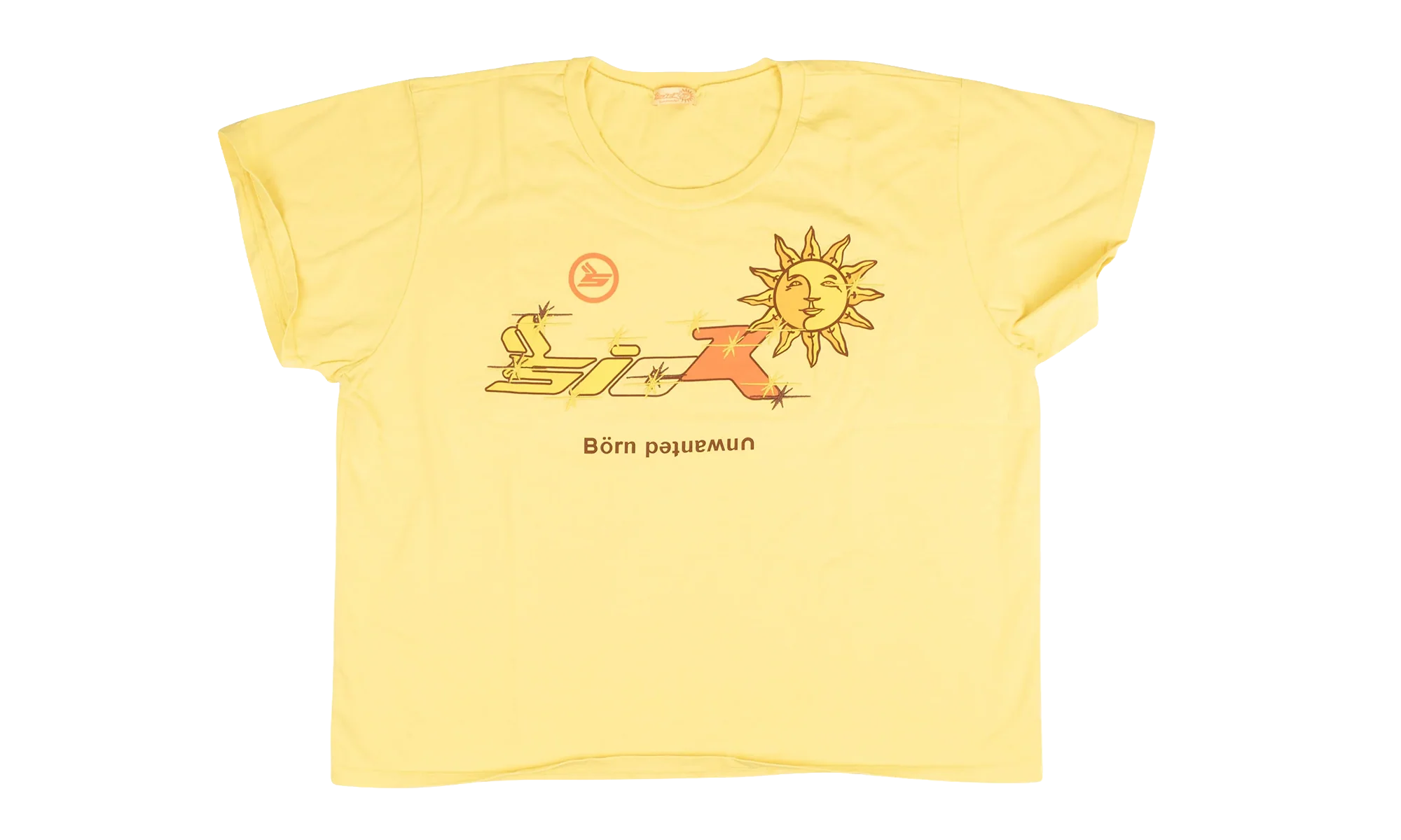 Unwanted Sunshine T-Shirt "Yellow" 90SK 1017