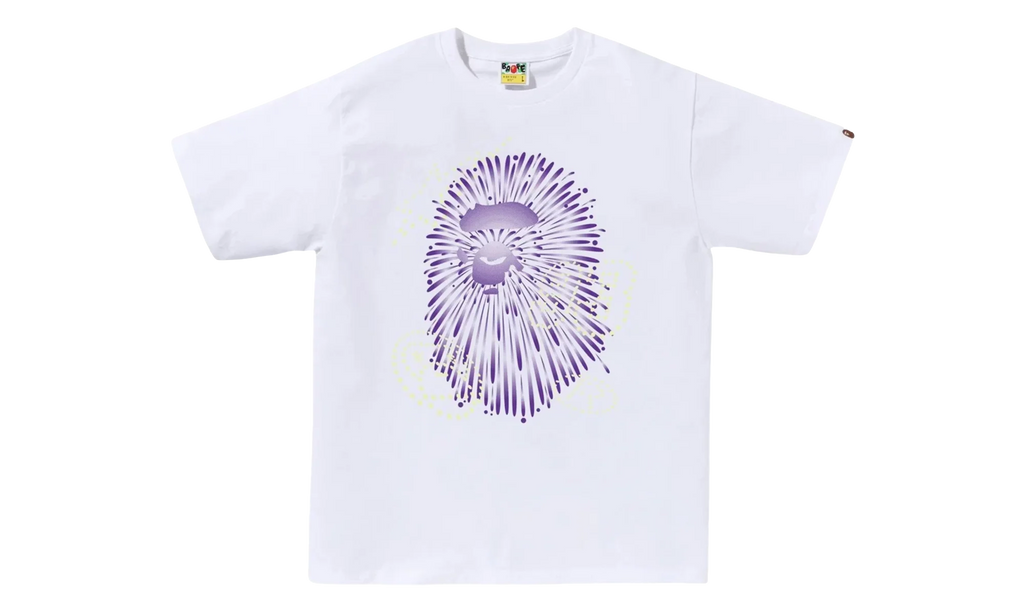 Firework Ape Head I Tee "White" 1L72 110 024 WHT