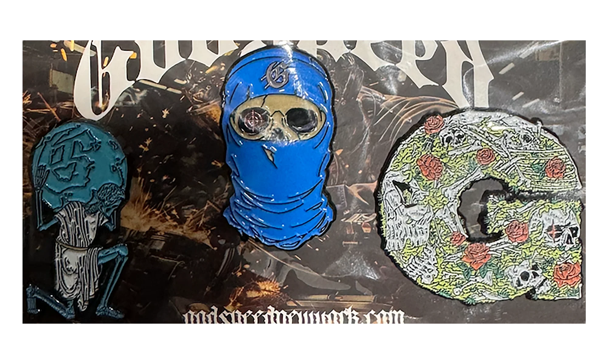 Shiesty Pins (3 Pieces) "Multicolor" GS047