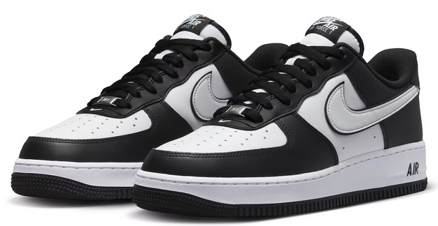 Force 1 '07 Low White Swoosh Panda