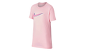 Sportswear Triple Swoosh Tee GS "Pink / White" CU4572 654