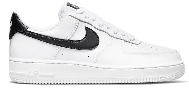 Force 1 Low White Black (W)