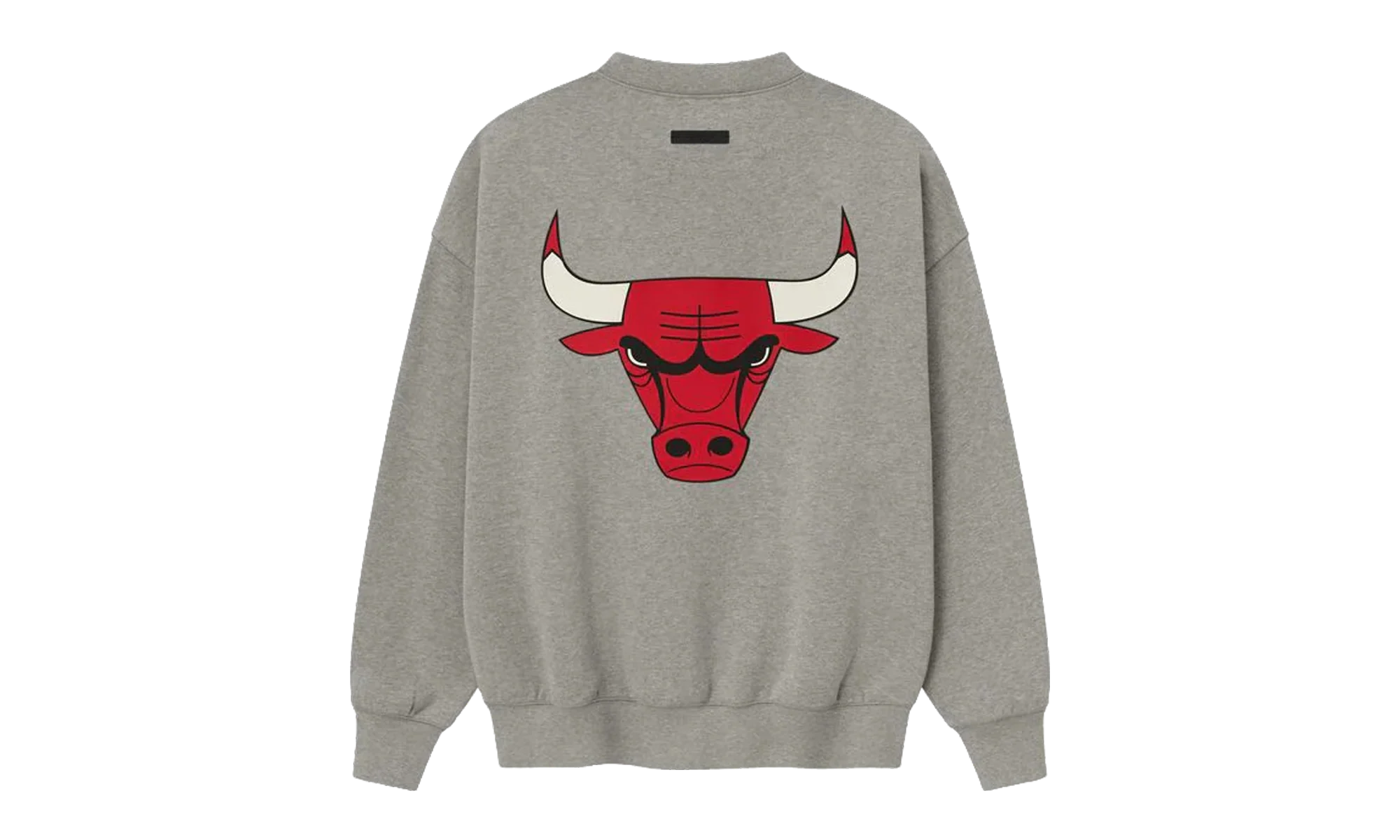 BULLS SPORTS FIT CREWNECK SWEATSHIRT "CONCRETE HEATHER" 192NB256506F