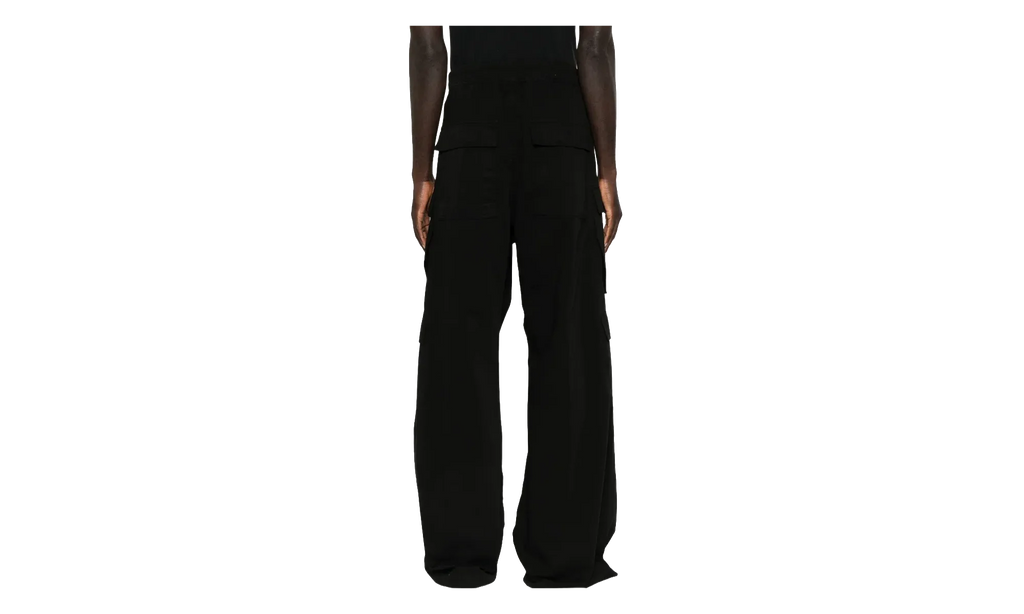 Twill Double Cargo Jumbo Belas Pants "Black" DU02E7398 TW 09