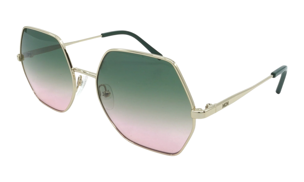Rectangle Sunglasses "Shiny Gold" MCM140S-727