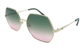 Rectangle Sunglasses "Shiny Gold" MCM140S-727