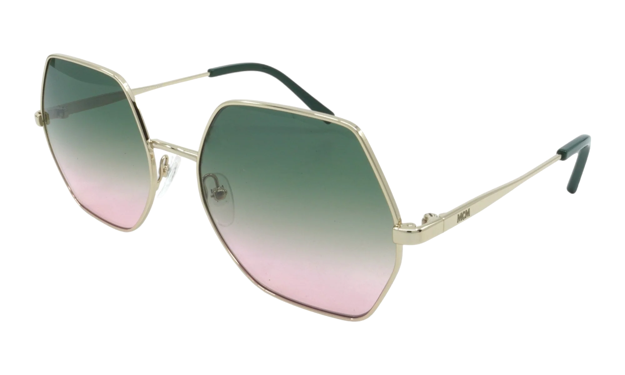 Rectangle Sunglasses "Shiny Gold" MCM140S-727