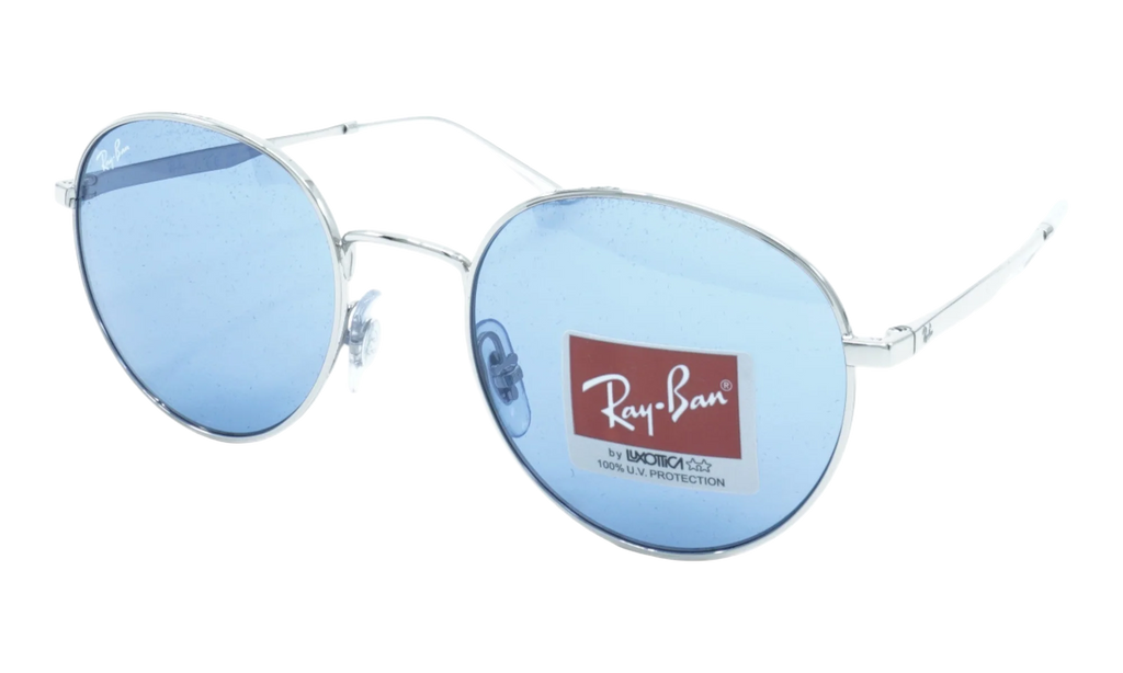ROUND SUNGLASSES "SILVER" RB3681-003-80