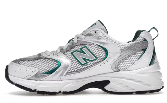530 White Silver Green