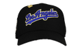 59FIFTY Los Angeles Dodgers 40th Anniversary Fitted Hat "Black Dome - Metallic Script" 123451299828