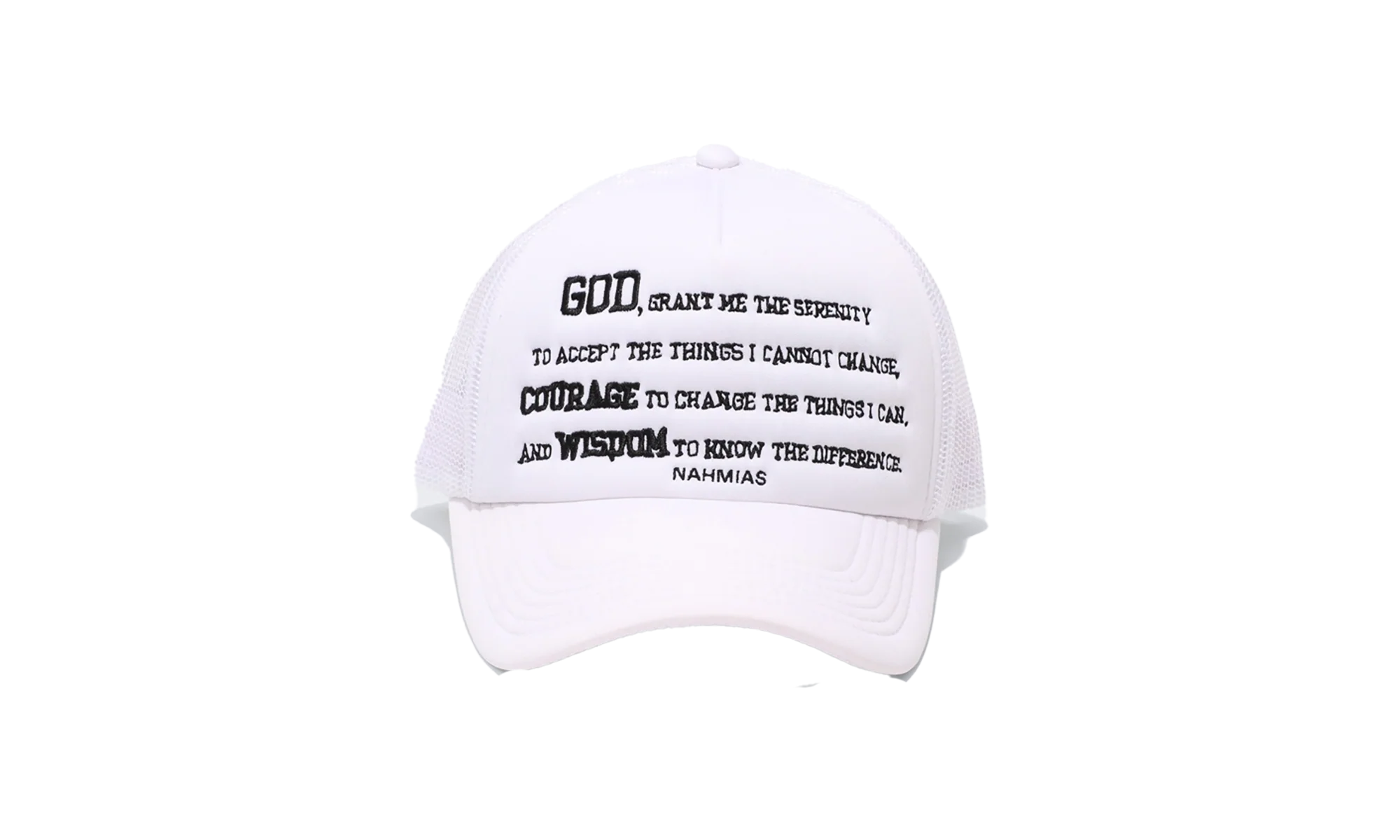 Serenity Foam Trucker Hat "White" AW22 4 1030 CA01