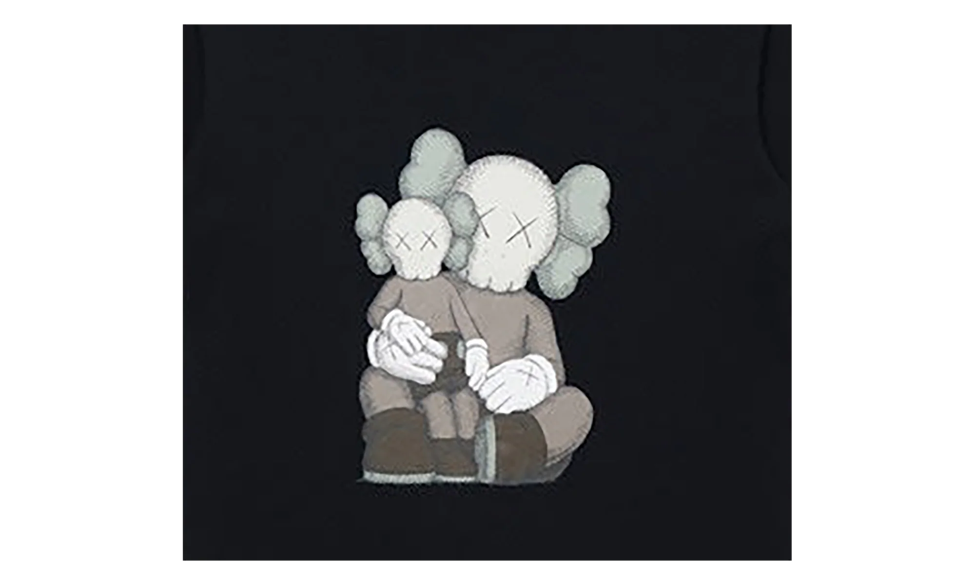 Uniqlo UT Short Sleeve Graphic T-Shirt "Black" KAWS202461