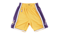 NBA Swingman Basketball Shorts "2009-10 Los Angeles Lakers - Gold" LALLTGD09