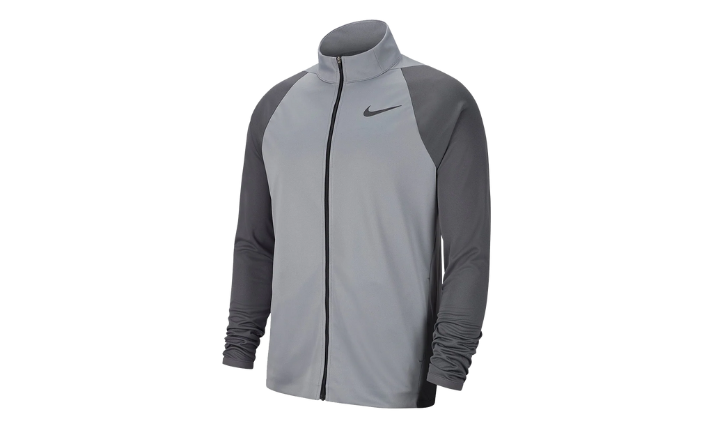 Knit Training Full Zip Jacket "Particle Grey / Black" 928026 073