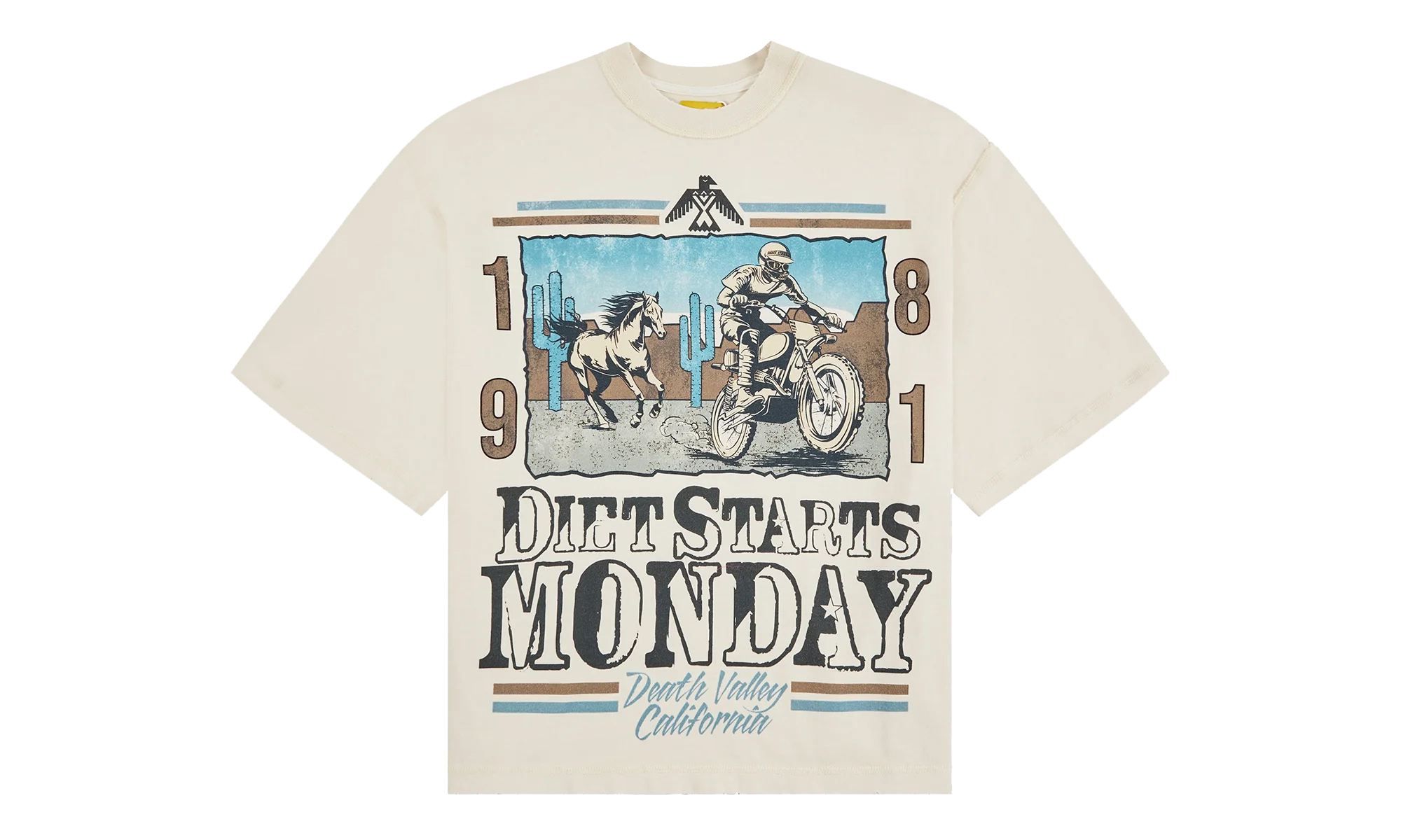 81 Racing Tee "Antique White" DSM S26 063