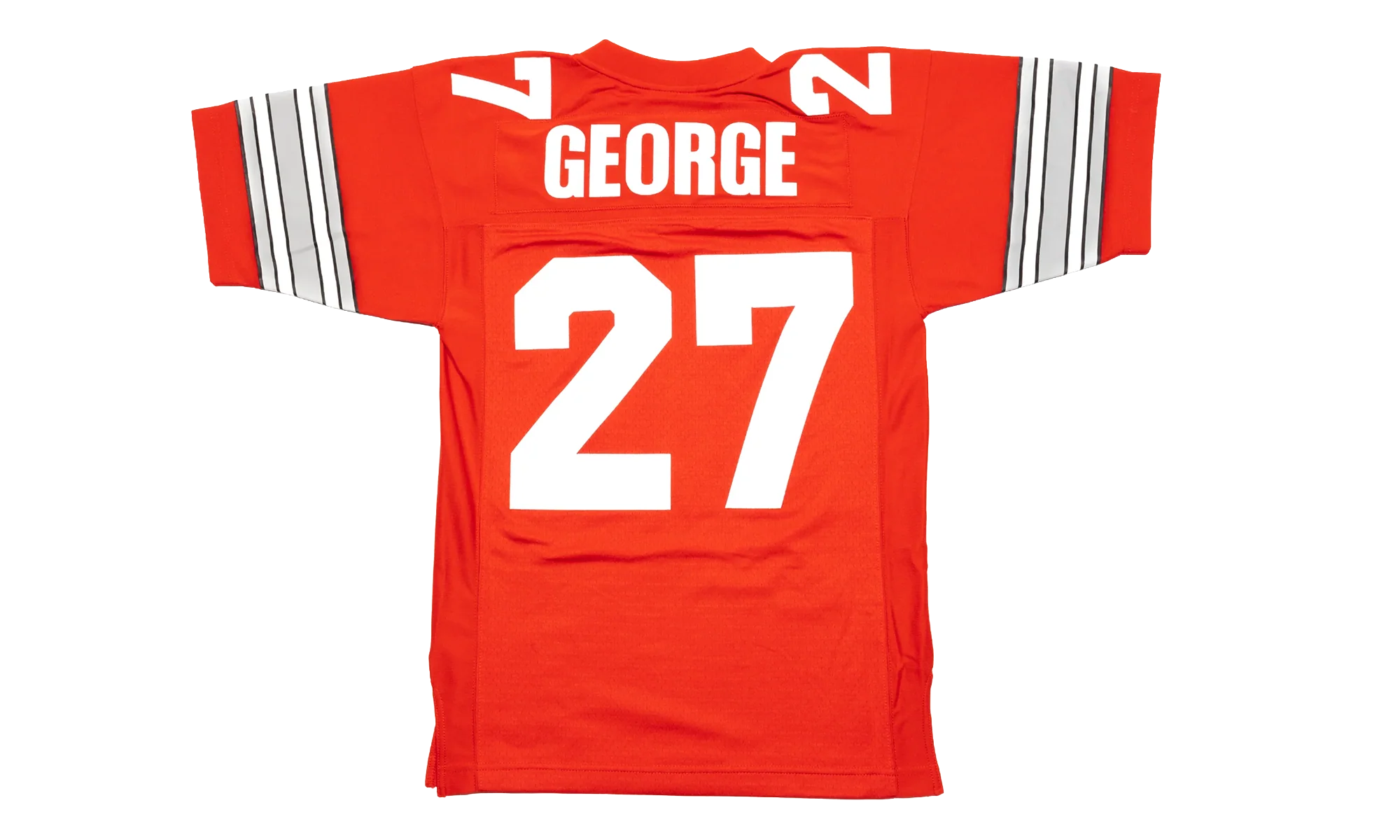 NCAA Eddie George Dark Football Jersey "1995 Ohio State - University Red" LGJY3234 OST95EGRUNRD