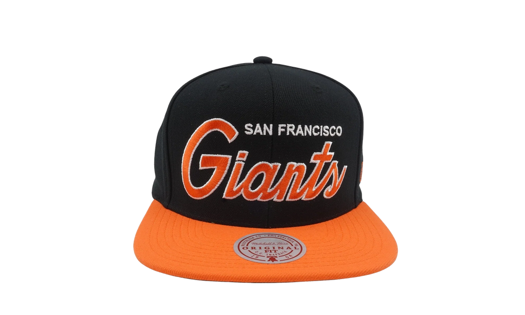 MLB Evergreen Script Snapback Cap "San Francisco Giants - Orange" HHSS7344 SFGYYPPPORAN