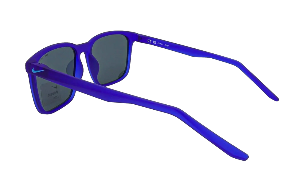 Rave P Polarized Sunglasses "Matte Racer Blue / Grey / Blue Flash" FD1849 416