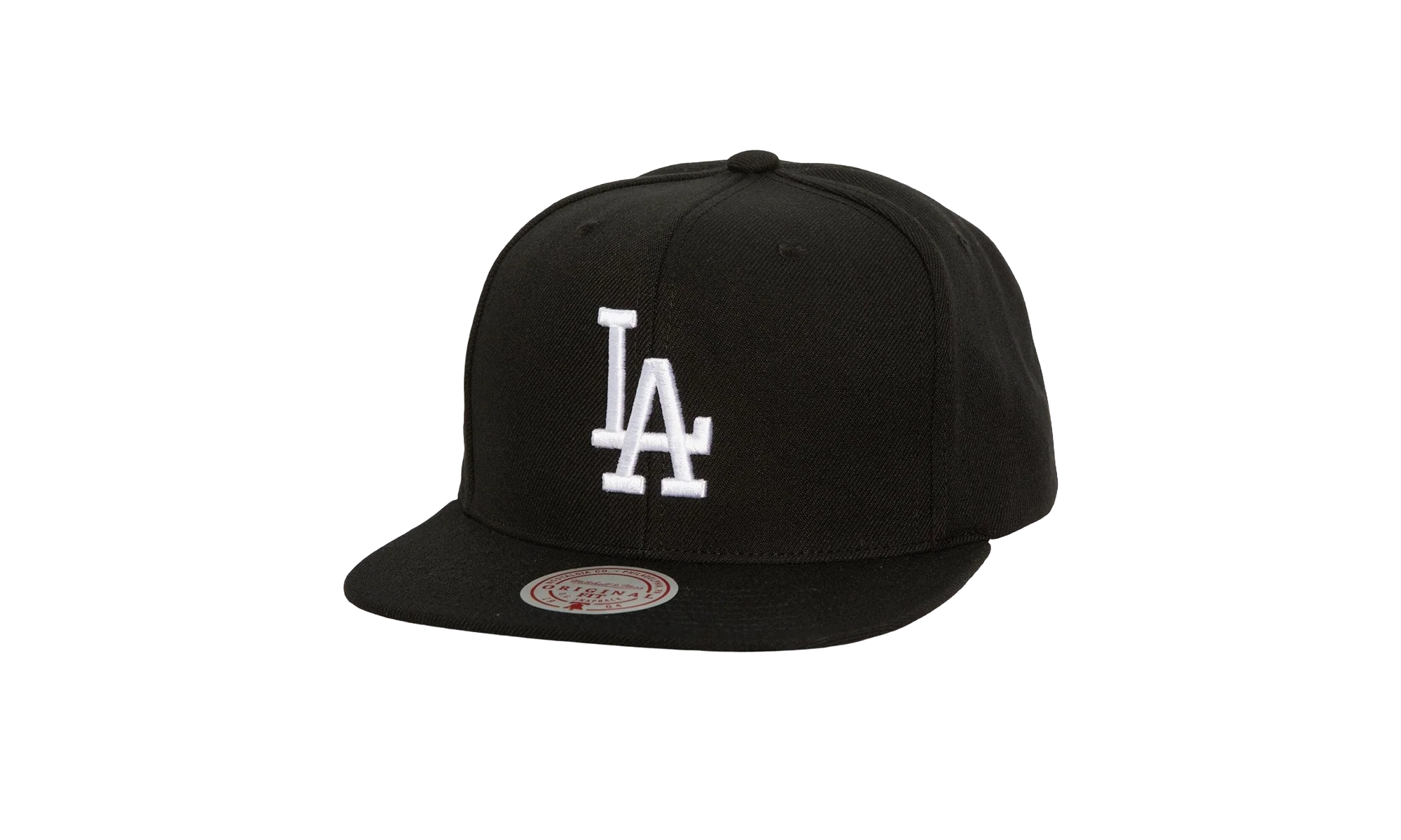 MLB Evergreen Black White Snapback Cap "Los Angeles Dodgers - Black" HS8544 LADBLCK