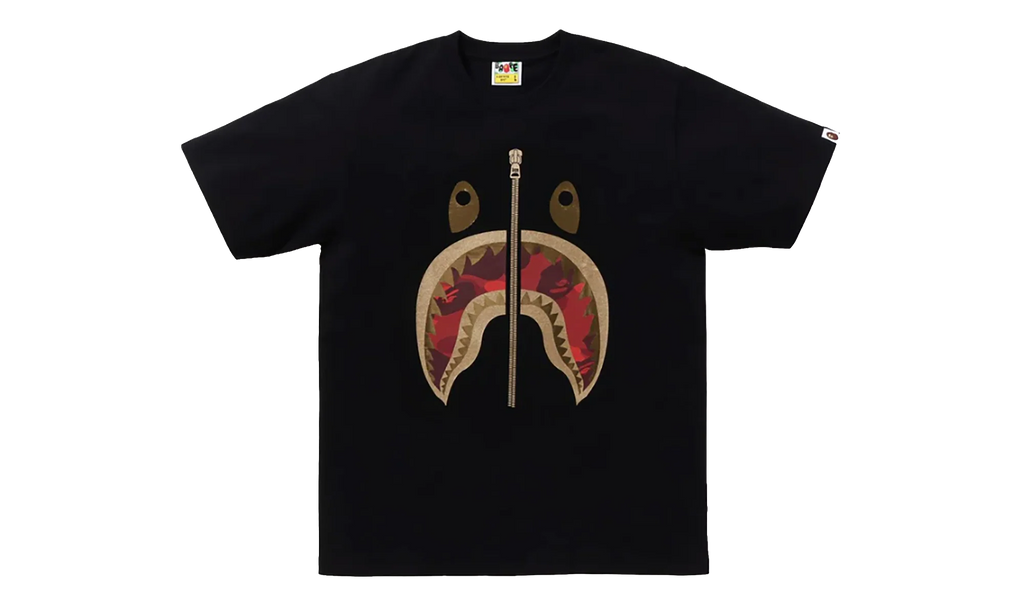 Color Camo Shark tee "Black / Red" 1K30 310 066 BKXRD
