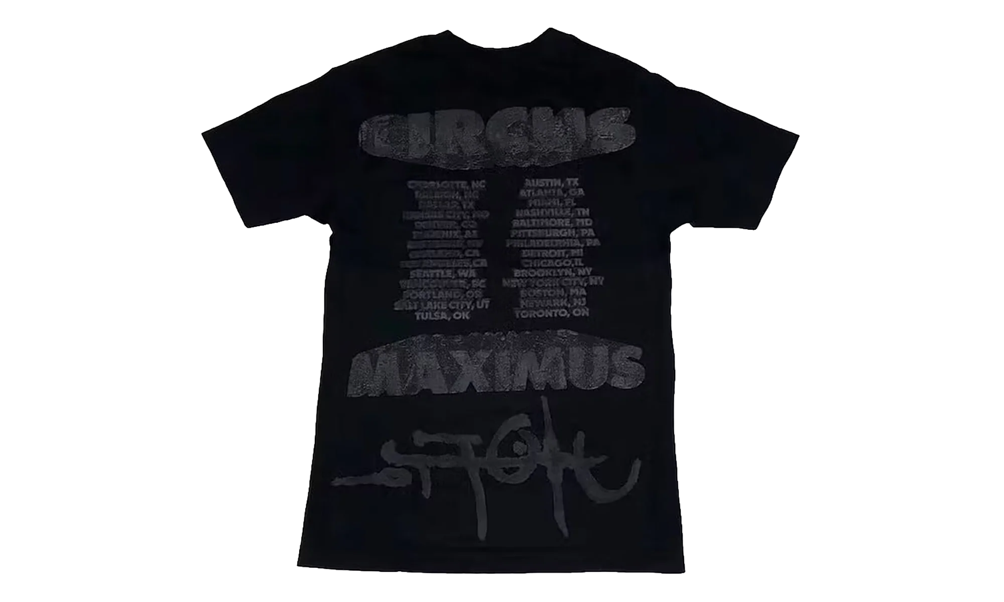 Utopia Circus Maximus 2023 Tour II Tee "Black" TSUC52