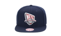 NBA Hardwood Classics Team Ground 2.0 Snapback Cap "Brooklyn Nets - Blue" HHSS3258 NJNYYPPPBLUE