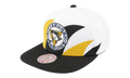 NHL Vintage Sharktooth Snapback Cap "Pittsburgh Penguins - White" 6HSSSH22088 PPEWHIT