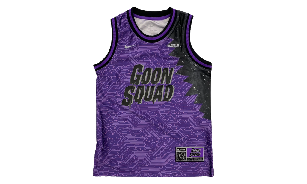 Space Jam Goon Squad Jersey GS "Hyper Grape / Wolf Grey" DM2974 560