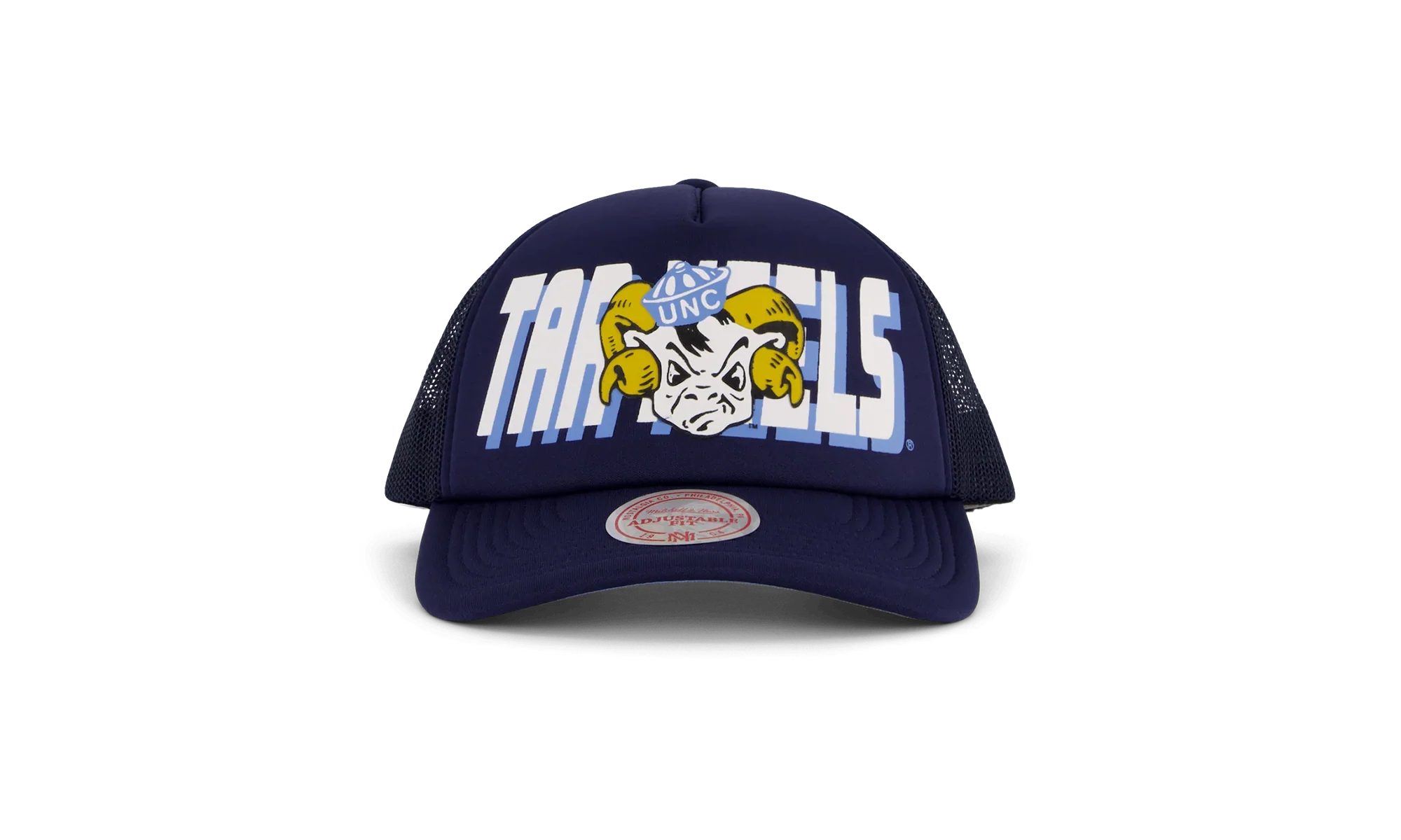 NCAA Billboard Trucker Snapback Cap "North Carolina Tar Heels - Navy" HHSS5346 UNCYYPPPNAVY