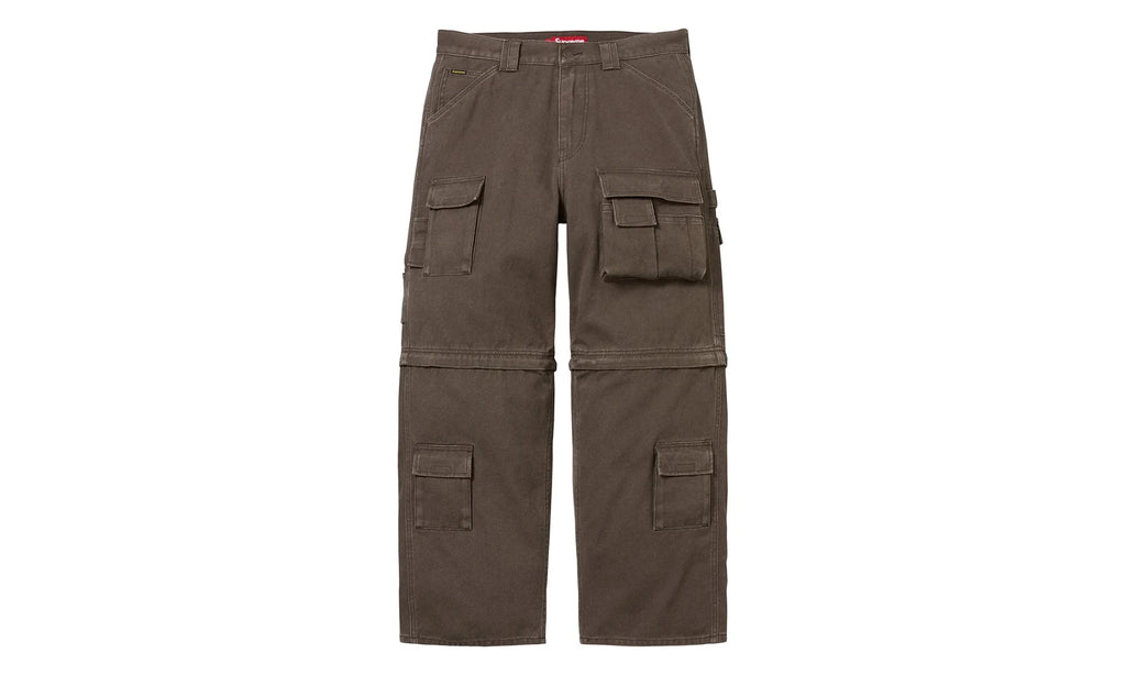 Zip-Off Utility Pant "FW25 - Brown" SU26782