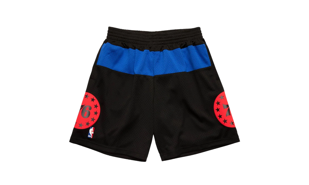 NBA Reload 2.0 Swingman Shorts "2003 Philadelphia 76ers - Black" SMSHGS20113 P76BKBL03