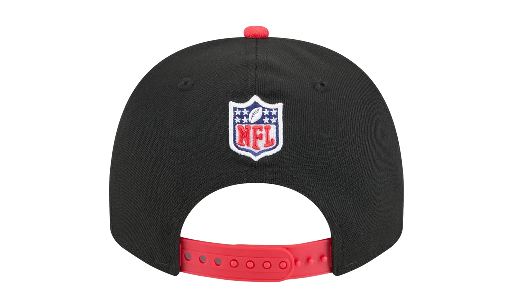 9FIFTY Kansas City Chiefs NFL A Frame Snapback Hat "Black / Red" NE136