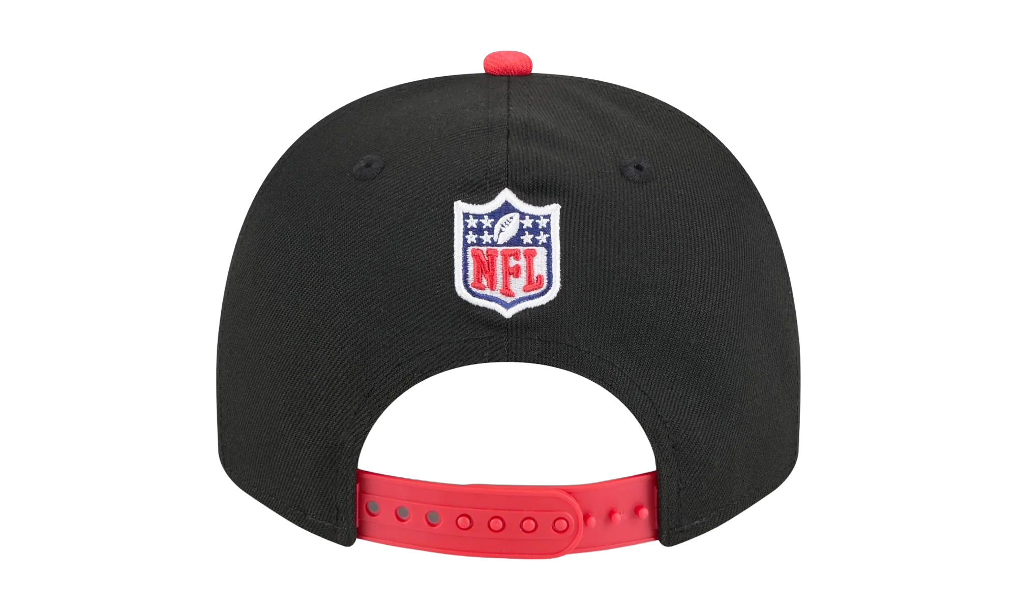 9FIFTY Kansas City Chiefs NFL A Frame Snapback Hat "Black / Red" NE136