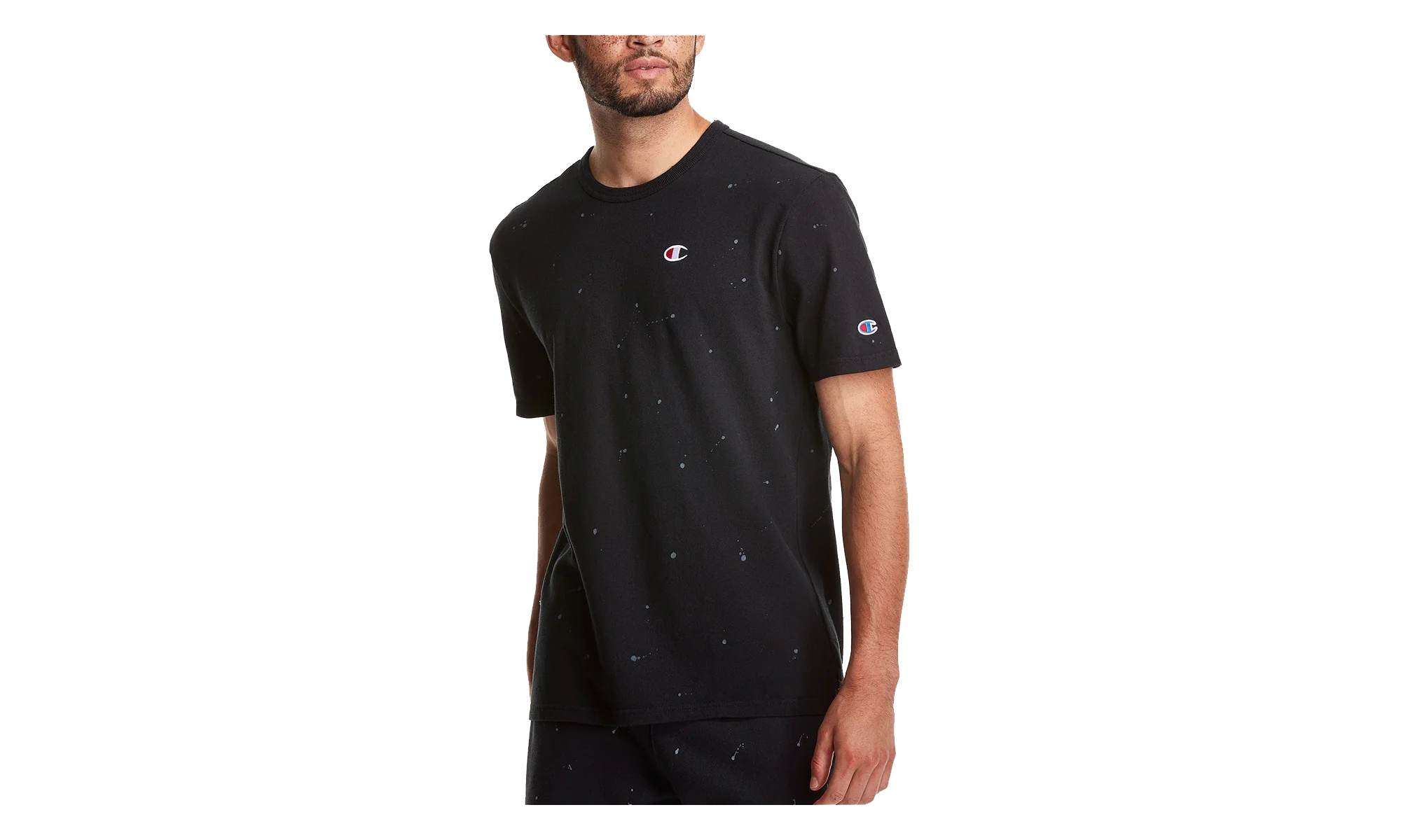 C-Life Heritage Paint Splatter T-Shirt "Black" T25969 549967 A82C