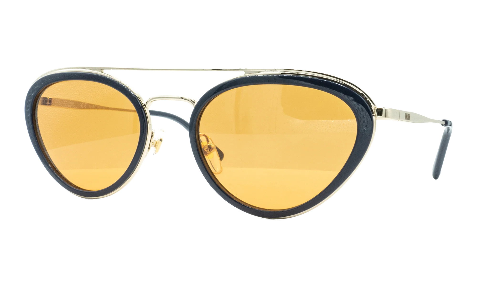 Oval Sunglasses "Navy/Gold" MCM134S-416