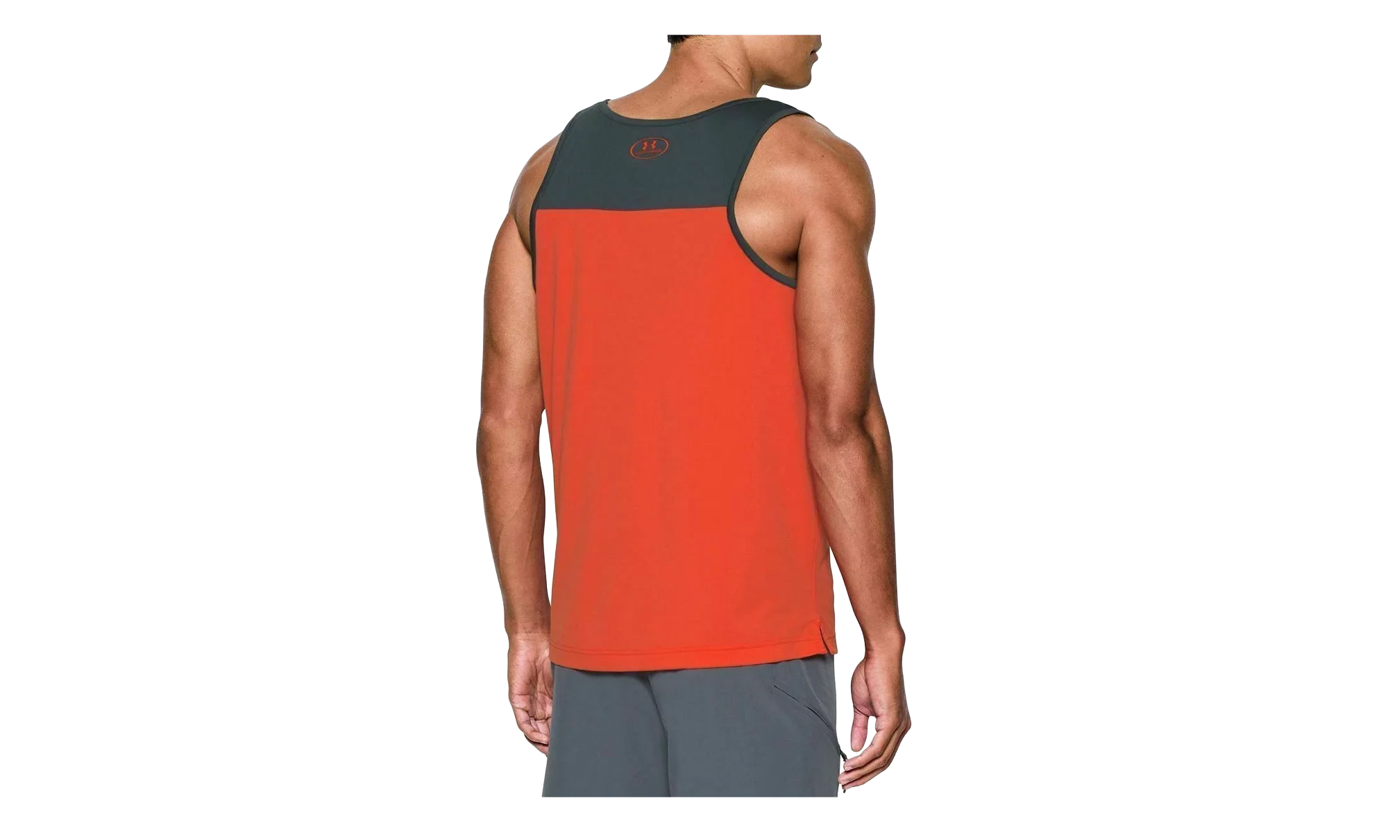 Fractal Tank Top "Dark Orange / Stealth Gray" 1290524 860