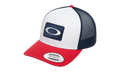 O Original Trucker Hat "White / Red / Navy Blue" FOS900836 9CV