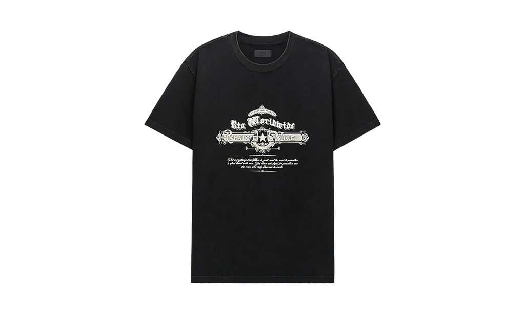Colin Oversized SS Tee "Black Retro Paradise" MPVCK911 T1322BKRTP