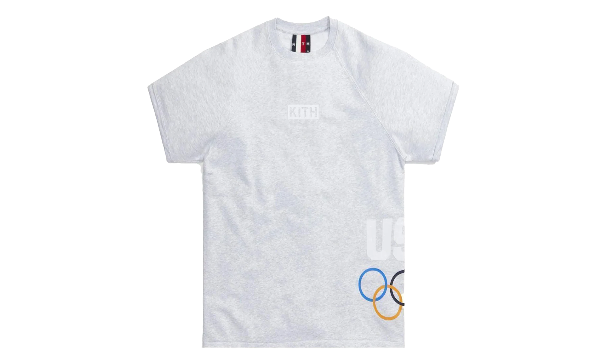 Team USA 5 Rings Howard Tee "Light Heather Grey" KITH73