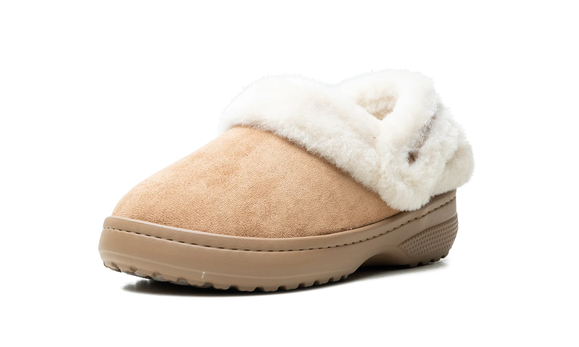 Classic Unfurgettable Vegan Suede Clog "Sepia" 212106 2EY