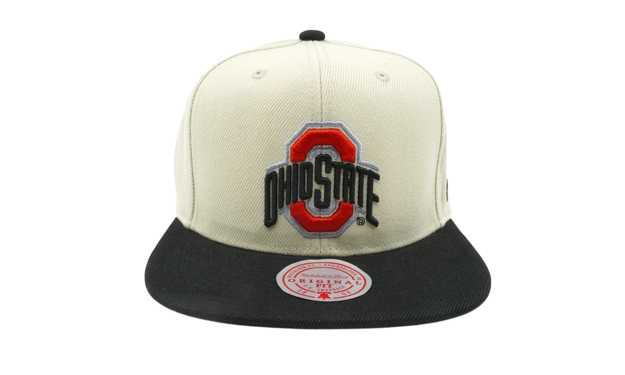 NCAA Vintage Jockey Snapback Cap "Ohio State Buckeyes - Cream" HHSS1209 OSTYYPPPCREA