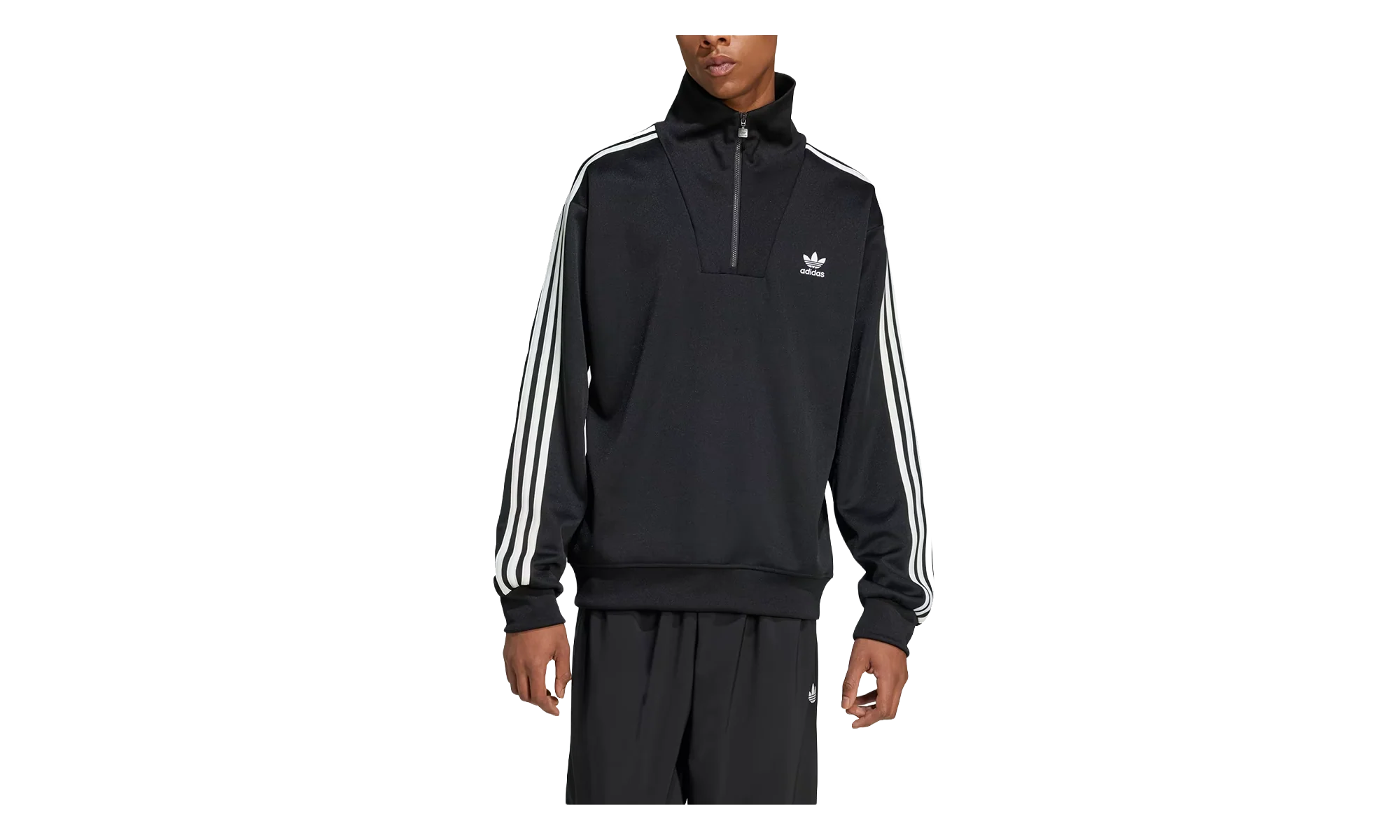 Adicolor Funnel Neck Track Top "Black" IZ4803