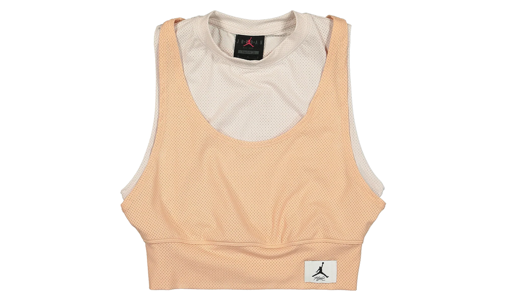 Air Jordan Essentials Crop Top WMNS "White Onyx / Light Orewood Brown" DN0602 268